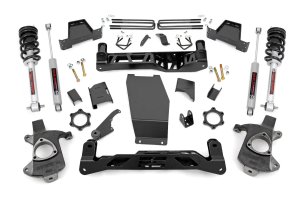GMC Sierra 1500 Suspension Lift Kit - Rough Country - 6 Inch Lift Kit | Cast Steel | N3 Struts - '14-'18